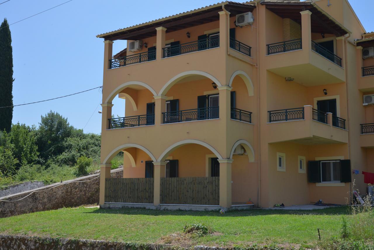 Апартаменты Tilemachos House Near Corfu Town Potamos  Экстерьер фото